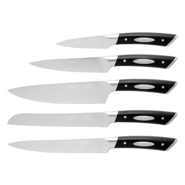6 Piece Oak Kalo Knife & Block Set